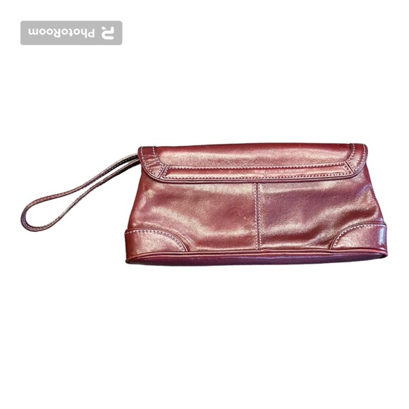 Nordstrom red leather wristlet - GORGEOUS - LIKE NEW! 👛 - Picture 2 of 11